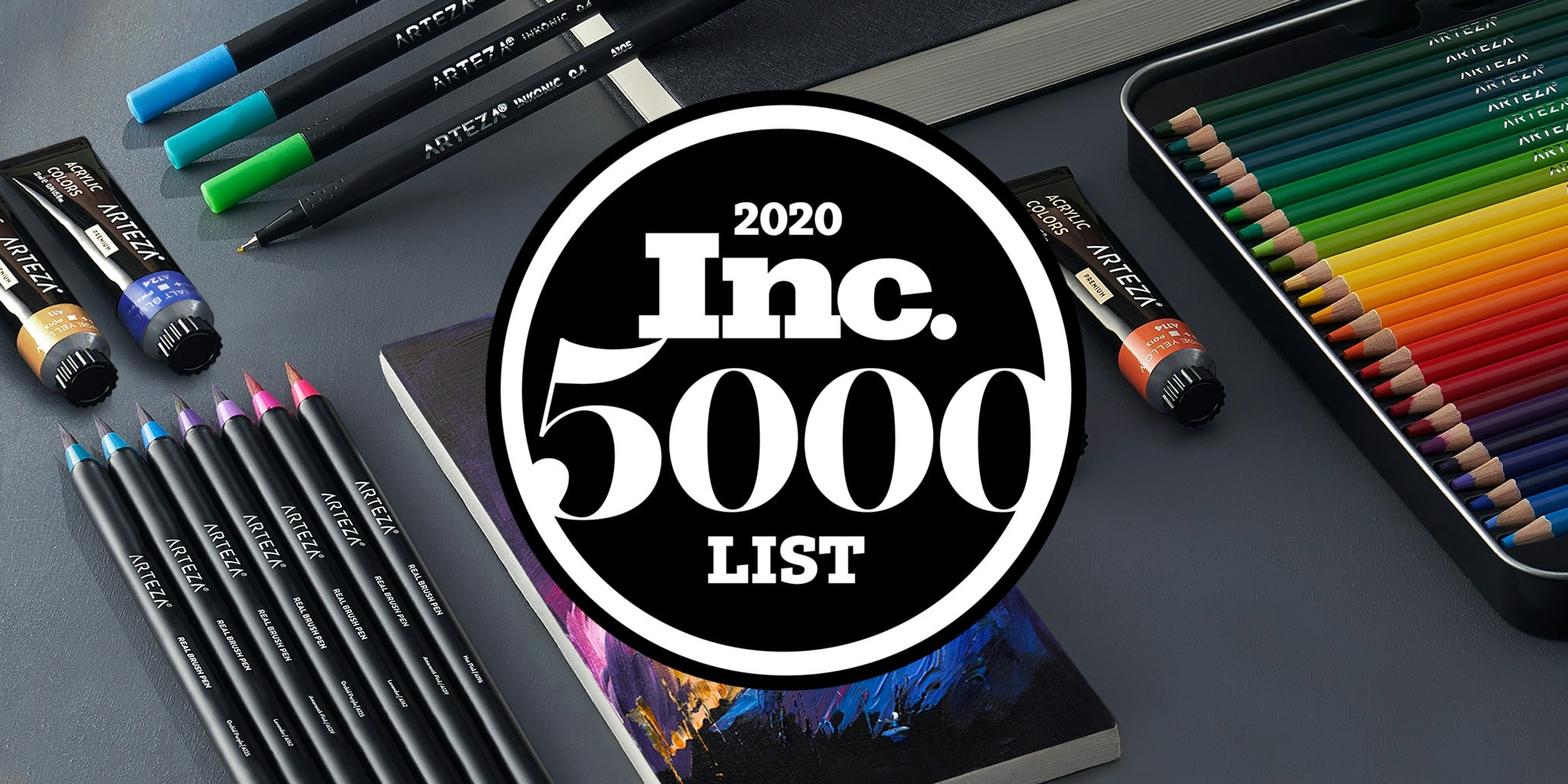 Arteza Ranked 32 on the 2020 Inc. 5000 List of Fastest Growing Companies in America Volition